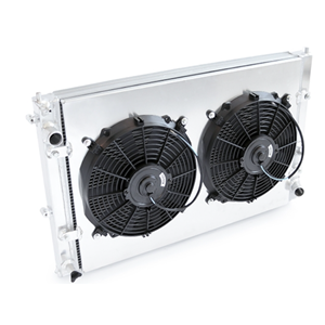 Honda Civic 2016-2021 1.5L Turbo Performance Aluminum Radiator w/ Fans & Shroud