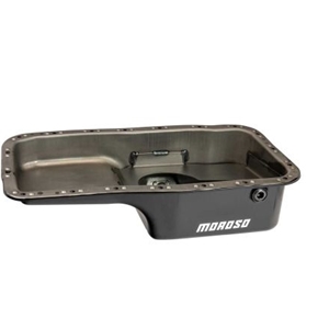 MOROSO OIL PAN, ACURA, HONDA B SERIES, STOCK DEPTH, DRAINBACKS