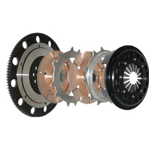 Competition Clutch Nissan 350Z / 370Z / G35 / G37 VQ35HR, VQ37HR - 225MM MPC RIGID ORGANIC TWIN DISC - 18.59kgs