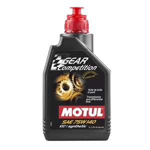 Motul Transmission, Differential, Trans Case Gear COMPETITION 75W140 1L