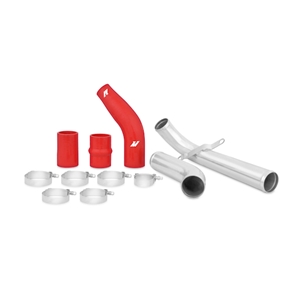 Mishimoto Mitsubishi Lancer Evolution X Upper Intercooler Pipe Kit, Red, 2008+