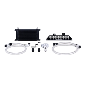 Mishimoto Ford Focus ST Oil Cooler Kit, 2013-2018 Black Non-Thermostatic