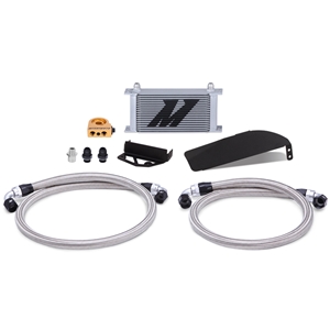 Mishimoto Honda Civic Type R Direct Fit Oil Cooler Kit, 2017+, Silver