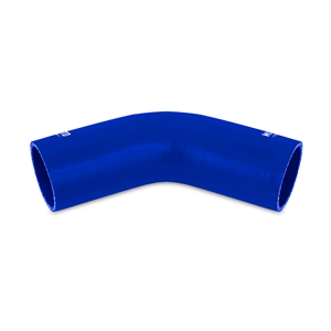 Mishimoto 45 Degree Coupler - 3.5in Blue