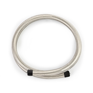 Mishimoto -6AN Braided Line, Stainless Steel - 6ft