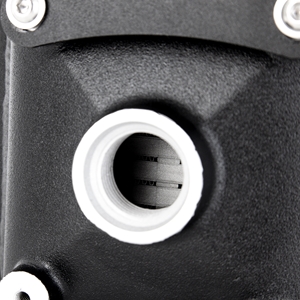 Mishimoto Air-to-Water Intercooler, Single-Pass Coolant, 500HP-Same Side Inlet/Outlet