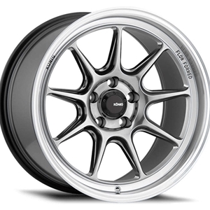 KONIG COUNTERGRAM 18x11B 5x114.3 ET15 HYPER CHROME / MACHINED LIP