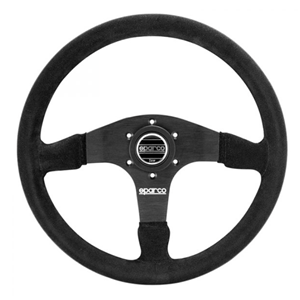 SPARCO STEERING WHEEL 375 SUEDE BLACK