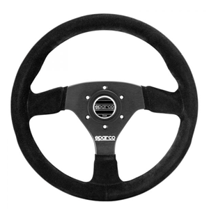 SPARCO STEERING WHEEL 383 SUEDE BLACK
