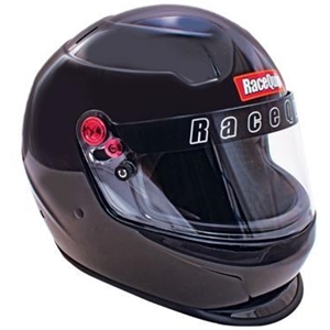 RACEQUIP PRO20 Snell SA2020 Full Face Helmets - Gloss Black - Small