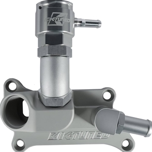 Ktuned K24/K20Z3 Upper Coolant Housing - Straight- w/ Filler Neck