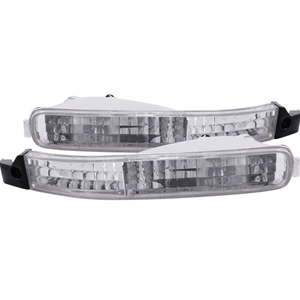 HONDA ACCORD 92-93 PARKING/SIGNAL LIGHTS CHROME CLEAR