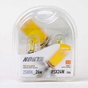 Nokya Hyper Yellow Headlight Bulb 2500K - (9006xs 55w)   