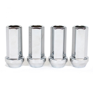 Buddy Club Lug Nut 12mm x1.50mm - Silver (Inconel 625) 4pcs 