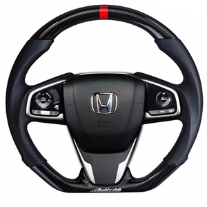 Buddy Club Sport Steering Wheel Civic 16+ - Carbon Style
