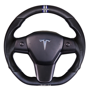 Buddy Club Sport Steering Wheel Tesla Model 3 / Y - Carbon Fiber (Matte)