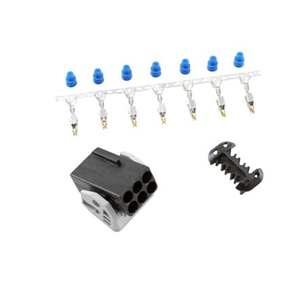 Bosch LSU 4.2 Wideband Connector Kit. Includes: Bosch LSU 4.2 Connector, 7 X Wire Seals & 7 X Contacts