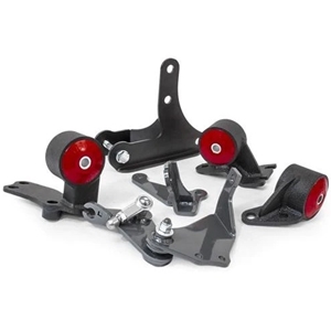 INNOVATIVE MOUNTS CONVERSION ENGINE MOUNT KIT - 88-91 CIVIC/CRX  (D-SERIES 92+ ENGINES/CABLE 2 HYDRO/MANUAL)