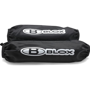 BLOX Racing Nylon Coilover Covers - Black (Pair)