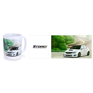TOMEI COFFEE MUG WHITE GRB IMPREZA AKAGI TOUGE
