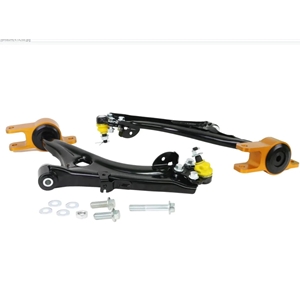 WHITELINE FRONT LOWER CONTROL ARM KIT (INCL ALK + RCK) 2016+ HONDA CIVIC