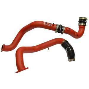 INJEN SES INTERCOOLER PIPES (WRINKLE RED) - 2016-2021 Honda Civic L4-1.5L Turbo