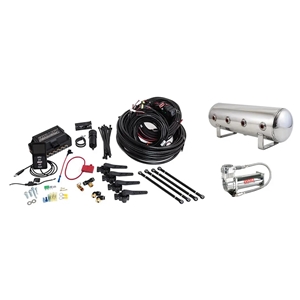 Airlift Performance 3H (1/4" Air Line, 2.5 Gallon Polished Tank, VIAIR 444C Compressor)