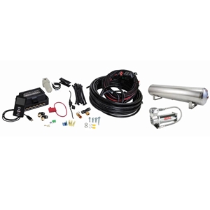 Airlift Performance 3P (1/4" Air Line, 4 Gallon 5-Port Polished Tank, VIAIR 444C Compressor)