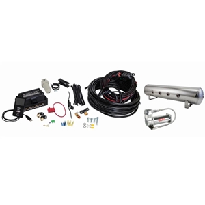 Airlift Performance 3P (3/8" Air Line, 4 Gallon 7-Port Polished Tank, VIAIR 444C Compressor)