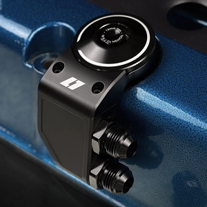 LEVEL7 QuikVent Scavenger Oil Cap, Version 2.2 – BLACK - Honda K, B, H, D, F, J-Series