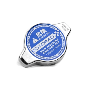 Koyo Hyper Radiator Cap - Shallow Plunger Style - Blue Label