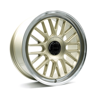 RF01 NEO 18x8.5 +35 5x114.3 73.1 - Machined Lip Gold