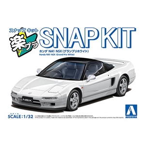 Aoshima 1/32 SNAP KIT #19-GW Honda NA1 NSX (Grand Prix White)
