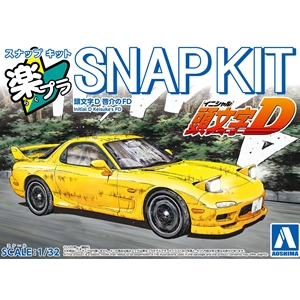Aoshima 1/32 SNAP KIT #CM-2 Initial D Keisuke's FD