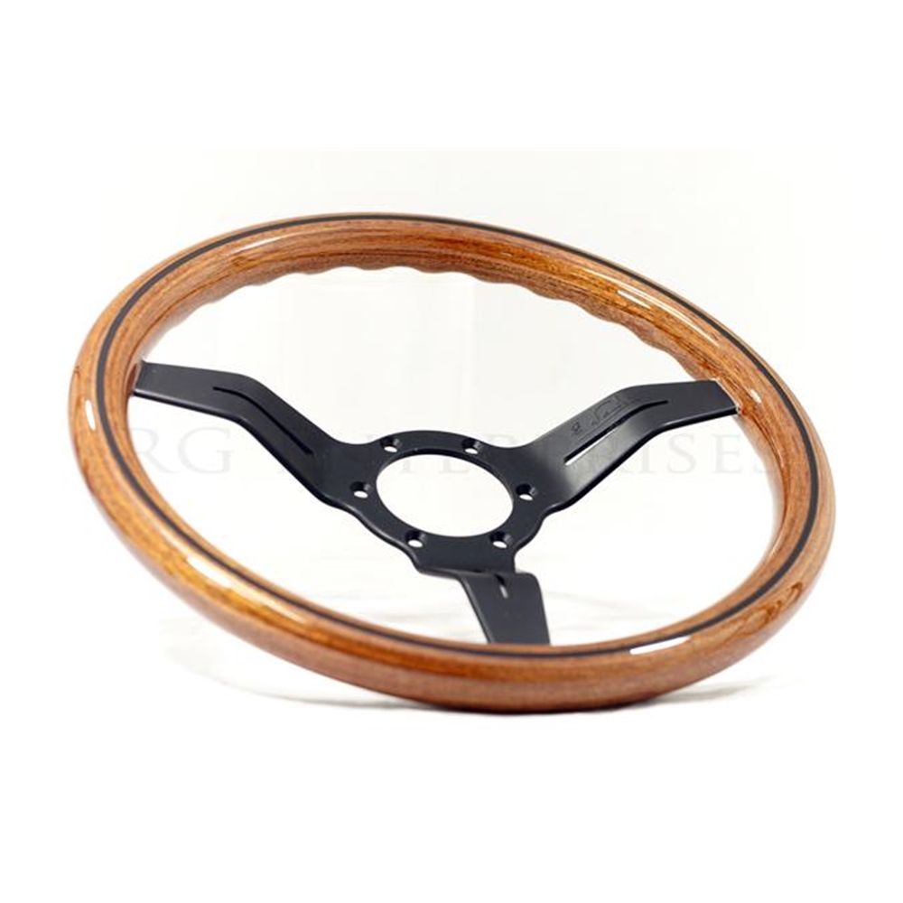 Garage16 - Nardi Deep Corn Steering Wheel - Wood with Black Spokes