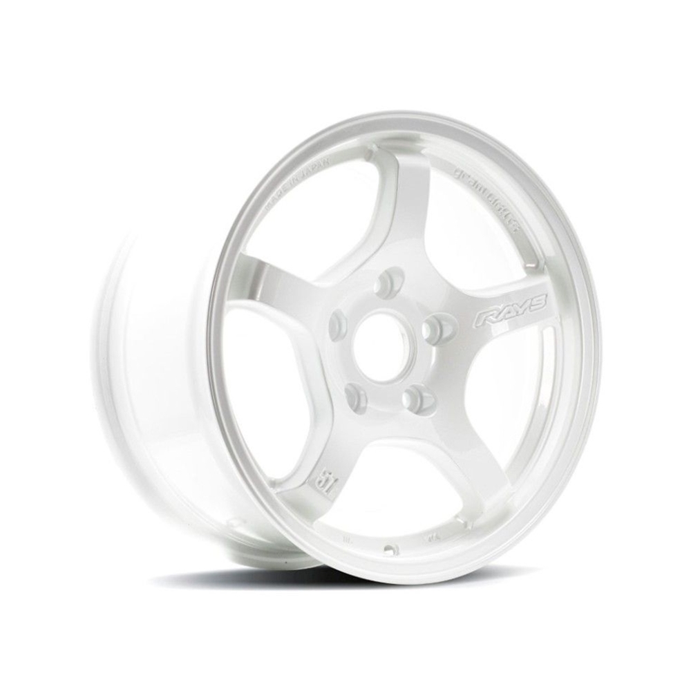Garage16 - Gram Lights 57CR 18x9.5 +38 5x100 Ceramic White Pearl Wheel