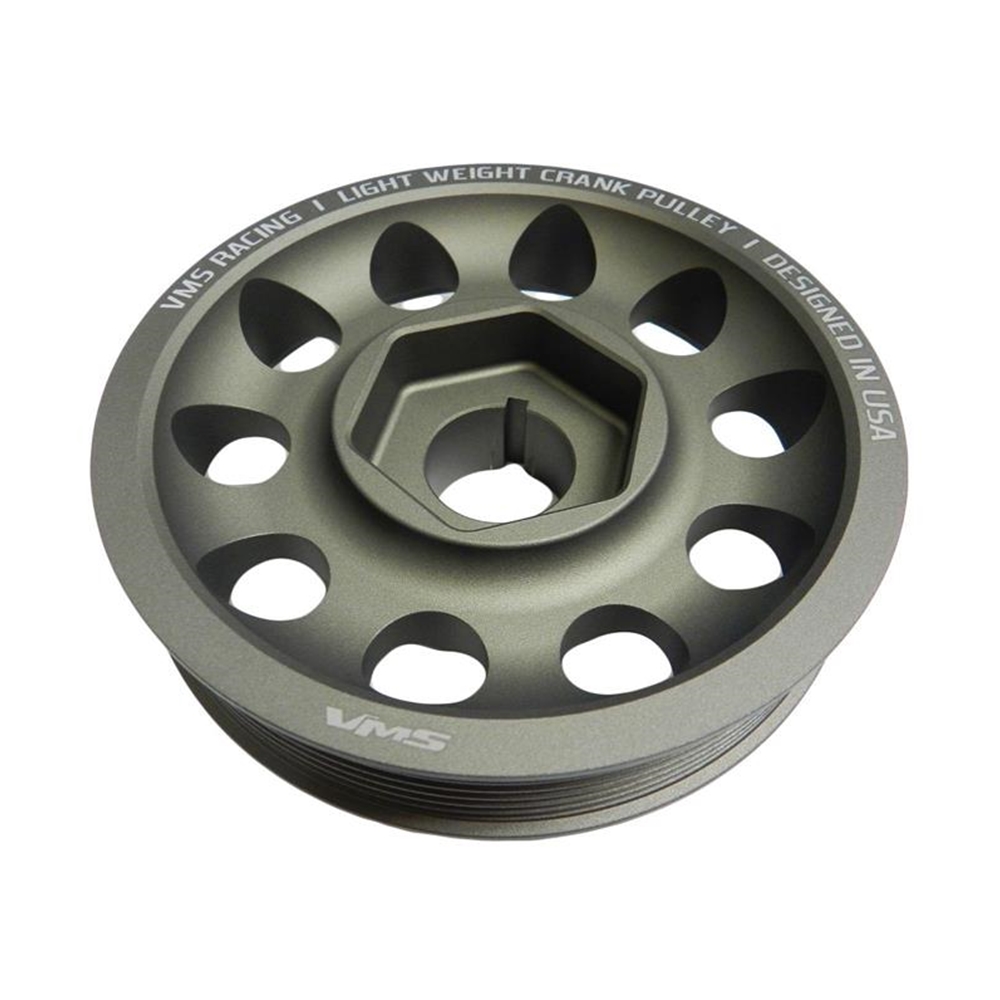 最高 Garage16 Style Size OEM Pulley Crankshaft Aluminum VMS - パーツ
