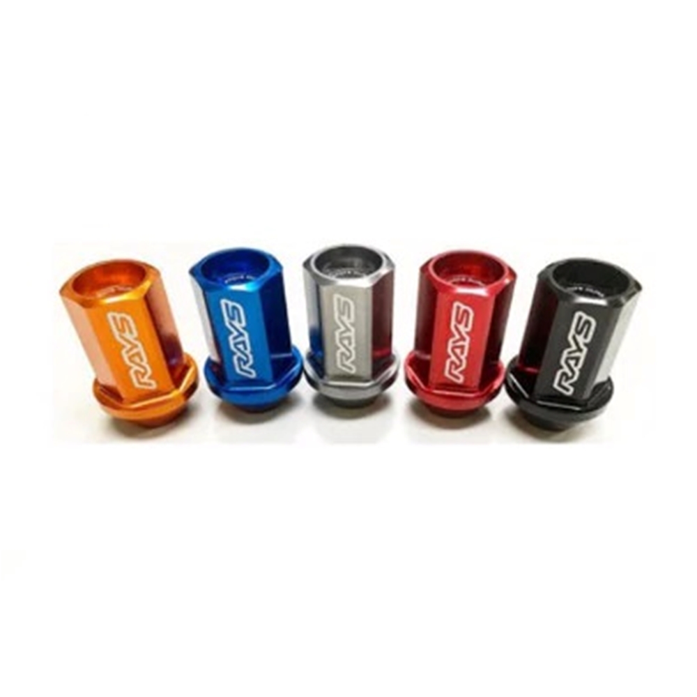 RAYS DURA-NUTS M12×P1.25 Garage16 - RAYS - DURA-NUT STRAIGHT, L42MM (M12x1.25) (16+4)