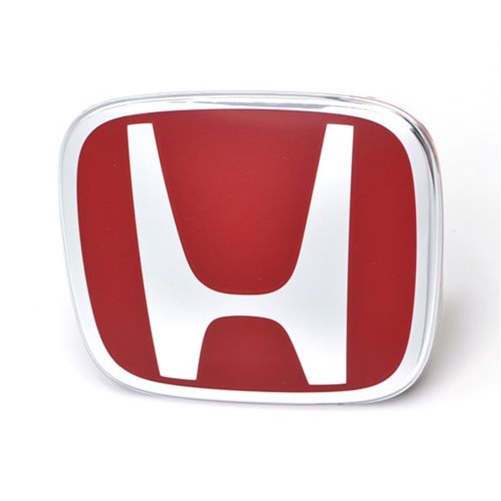 Garage16 Honda Genuine OEM JDM Emblem Civic Type R Red H Front garage16-honda-genuine-oem-jdm-emblem-civic-type-r-red-h-front