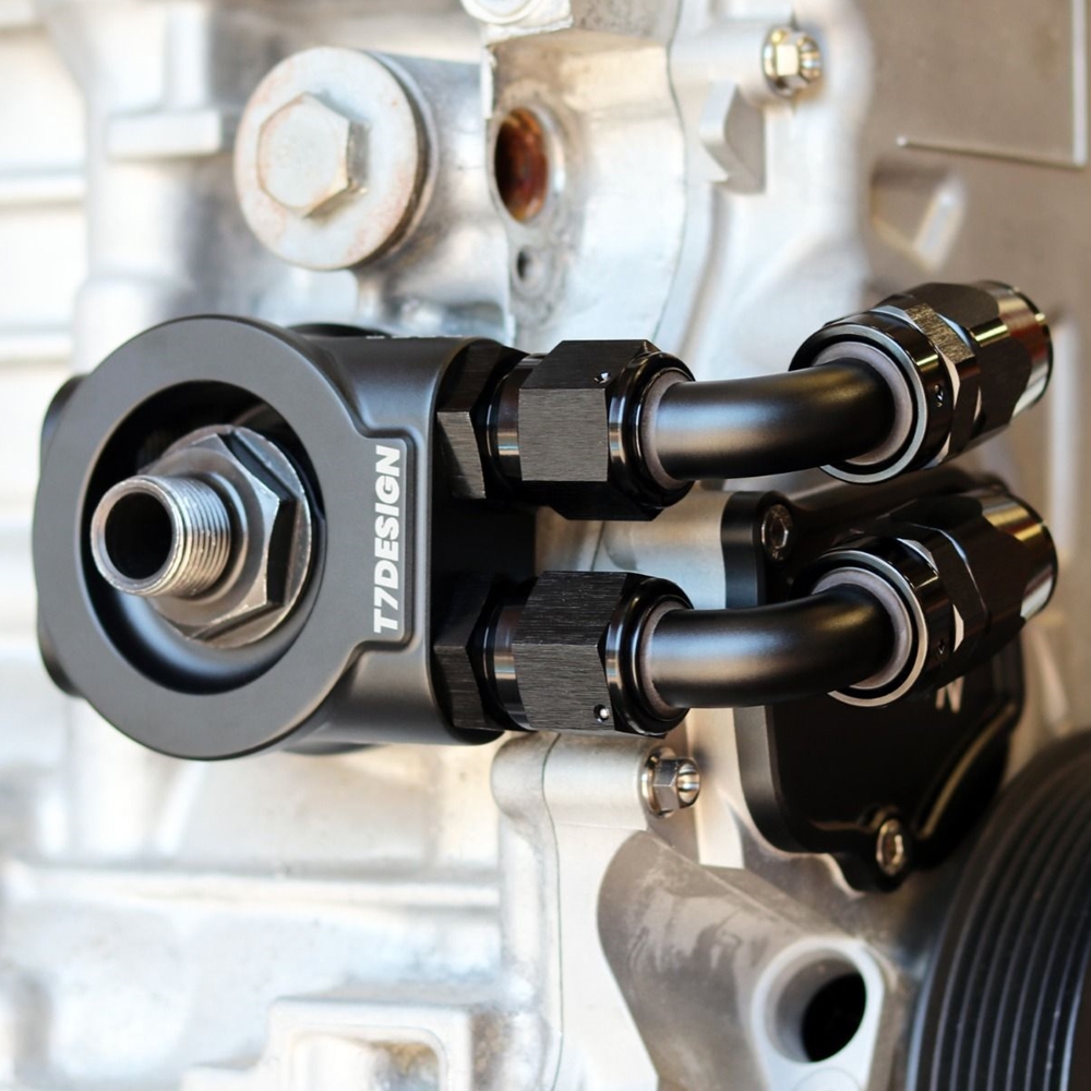 Garage16 T7Design Honda K20 / K24 Oil Cooler Sandwich Plate (Non