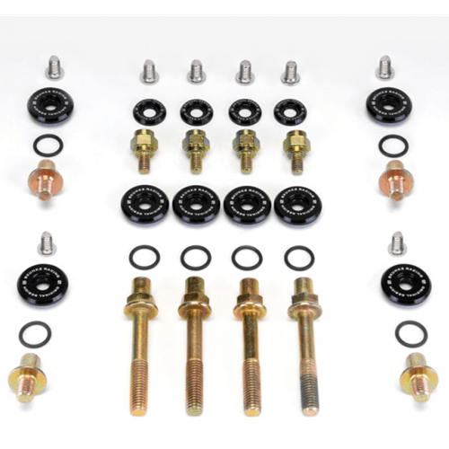 Low-Profile Valve Cover Hardware Kit Black - Honda / Acura Civic B-Series VTEC