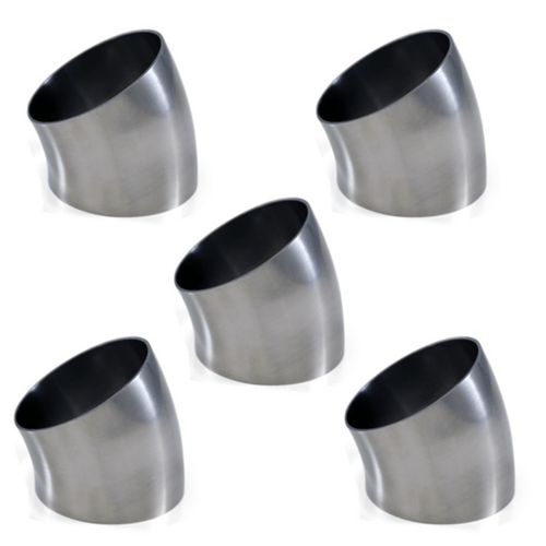 2" Stainless Steel Short Radius 30 Degree Bend - 5 Pack