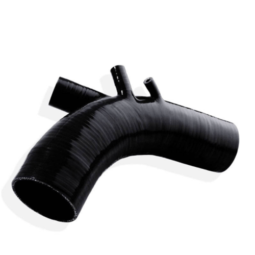 Mitsubishi Evo X Silicone Turbo Inlet - Stealth Black