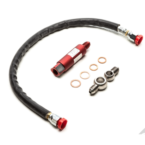 Mitsubishi FP High Flow Oil Supply Line w/ Inline Filter Exo X 2008-2015