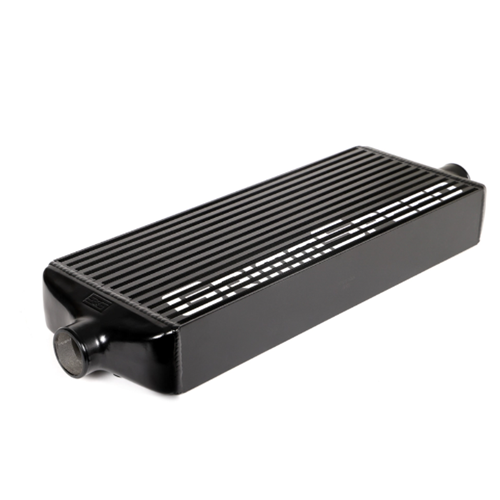 Front Mount Intercooler Kit BLACK Coated [Inc. Red Piping] - Subaru 15+ WRX