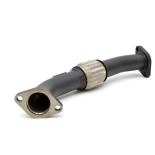HiFlow Exhaust Manifold Crosspipe BLACK CERAMIC COATING - Subaru 02-05 WRX, 08-14 WRX, 04-20 STI, 05-09 LGT