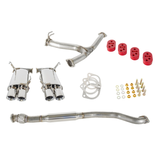 Catback Exhaust System, Resonated - Subaru 11+WRX/STI SEDAN