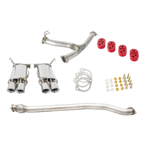 Catback Exhaust System, Un-Resonated - Subaru 11+WRX/STI SEDAN