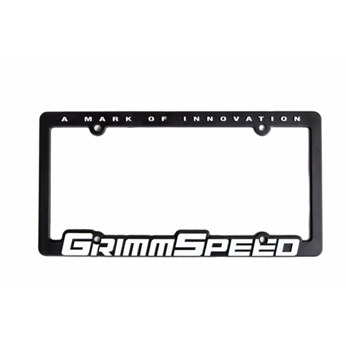 License Plate Frame - GrimmSpeed Text (Single)