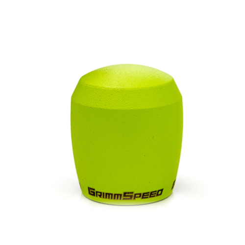 Stubby Shift Knob, Stainless Steel NEON GREEN [M12x1.25]- Manual Subaru/Ford